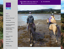 Tablet Screenshot of dromquinna-stables.com